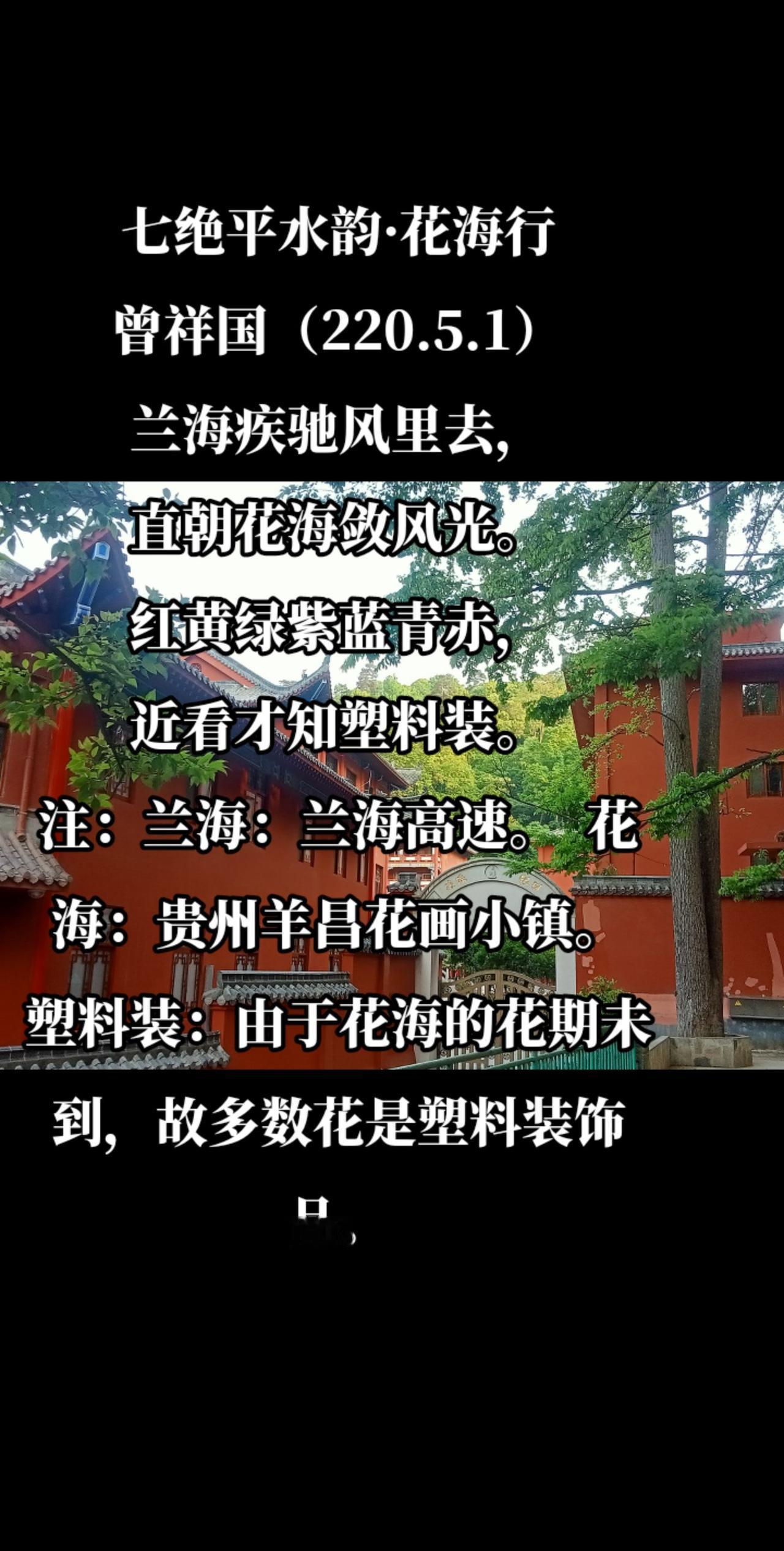 七绝平水韵·花海行