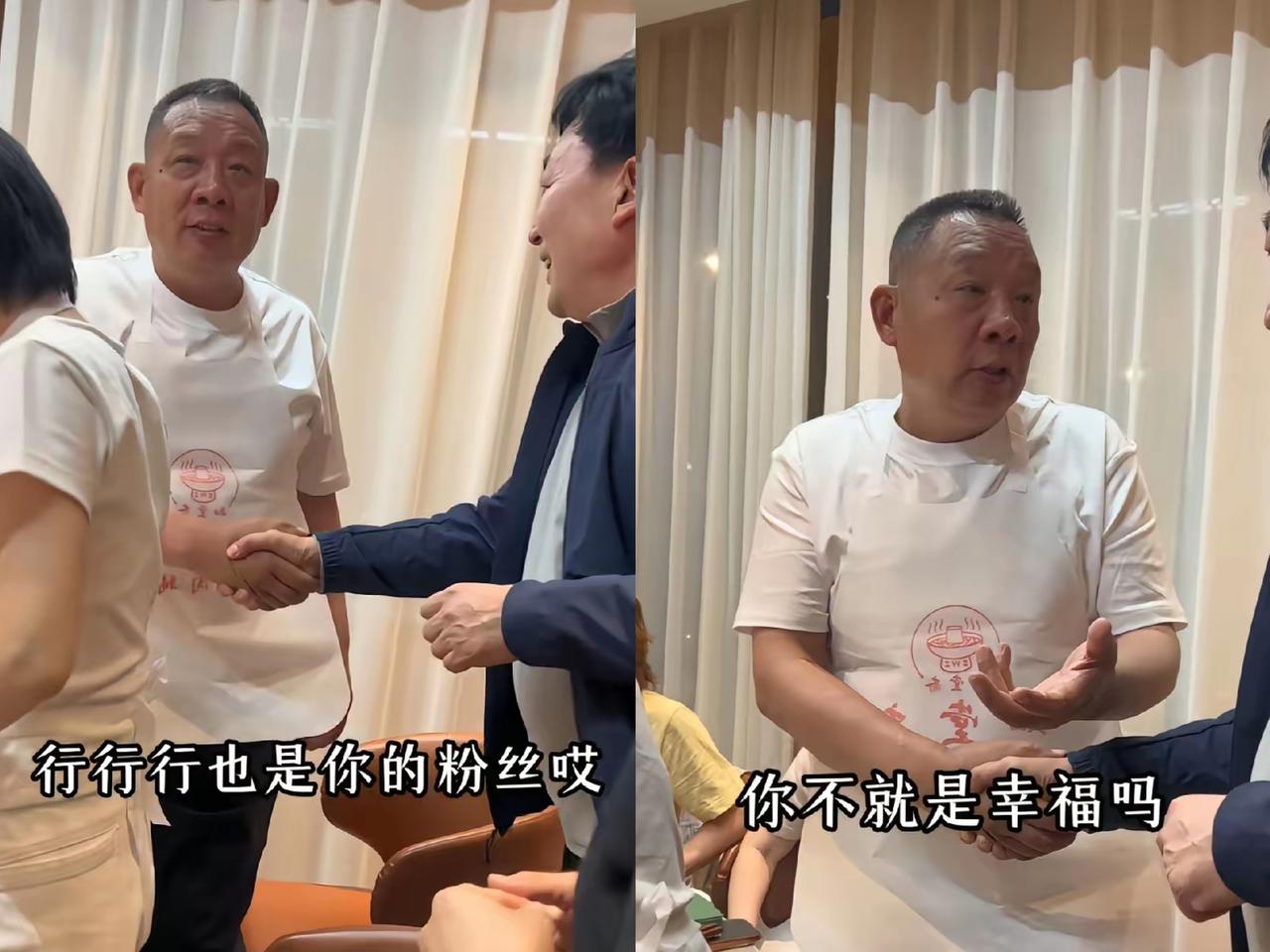于东来在洛阳喝碗羊肉汤，都能道出戳中无数人的人生真相。
羊肉汤店老板主动上前请教