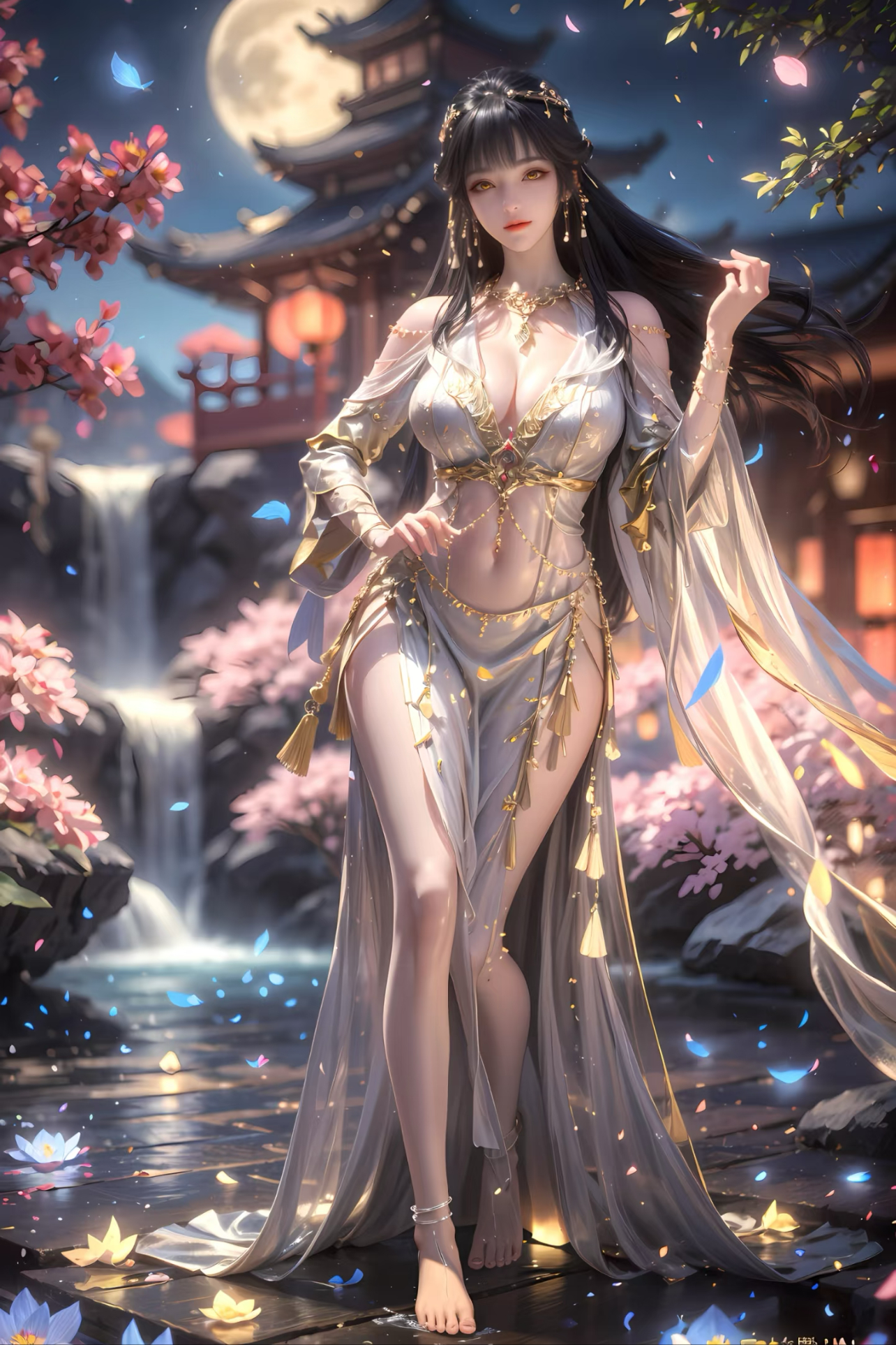 百炼成神 ▷ 神国圣女白月荣【高清美图】 