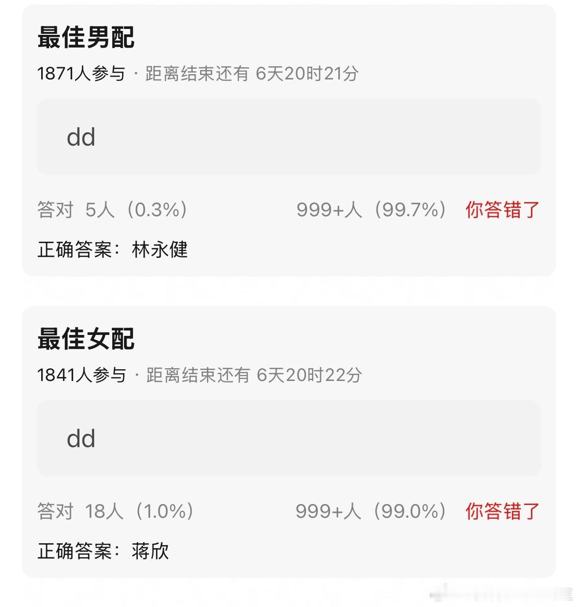 金鹰🍉今年的金鹰奖怎么在上海办？男女主和白玉兰完全一致，srds感觉不太真 ​
