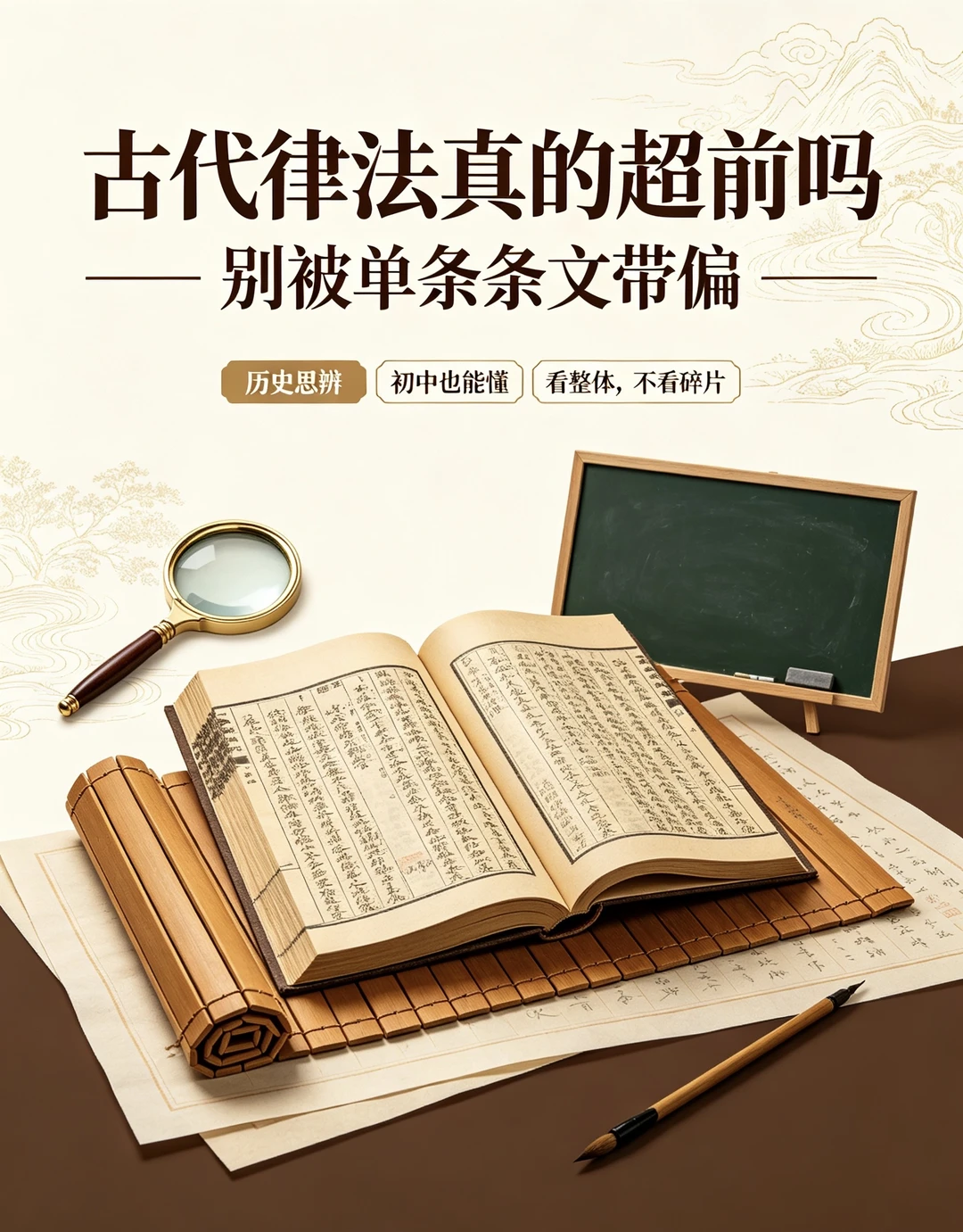 别吹古代律法超前！别被单条文带偏