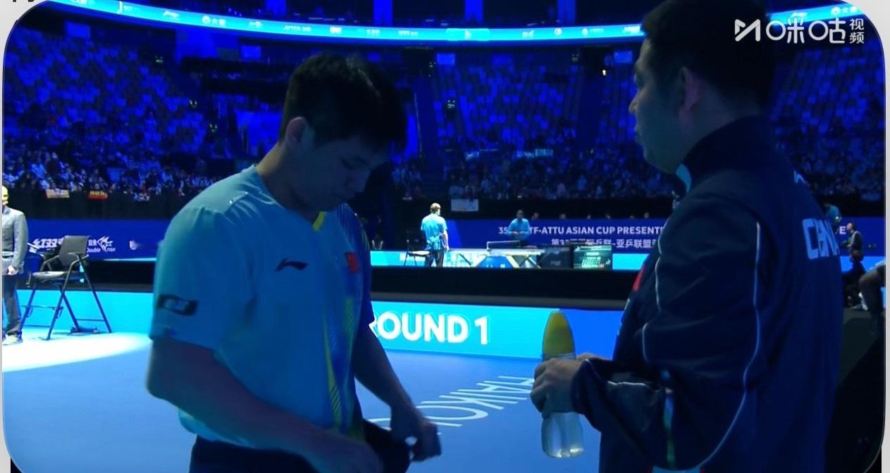 林诗栋场外王建军 