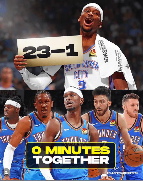 恐怖如斯！
你以为雷霆23胜1负开局，就逆天了吗？
你以为快船在为他们玩命地捡状