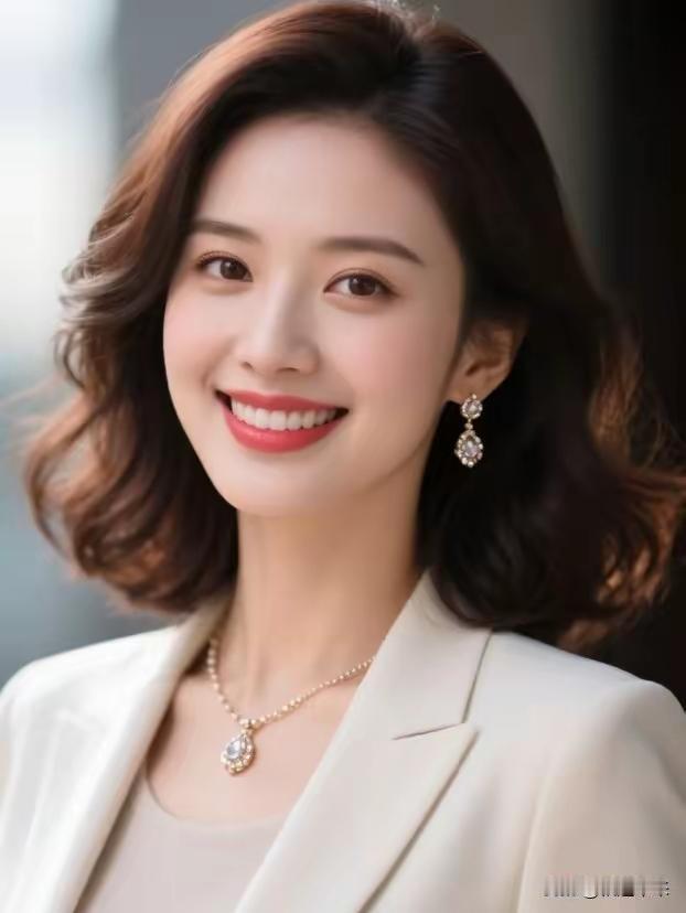 气质美人，珠光宝气