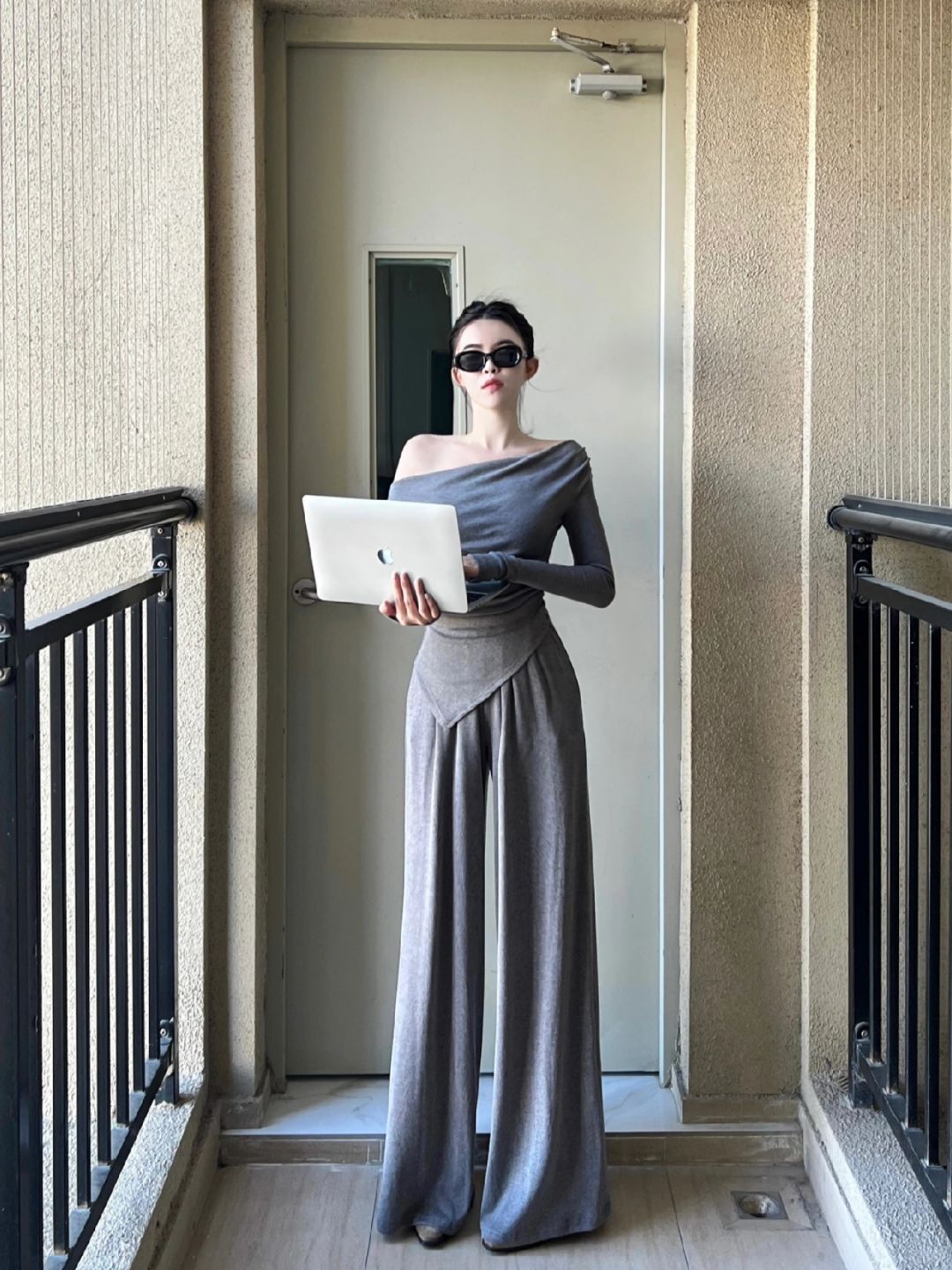 秋冬日常的高级感通勤look！