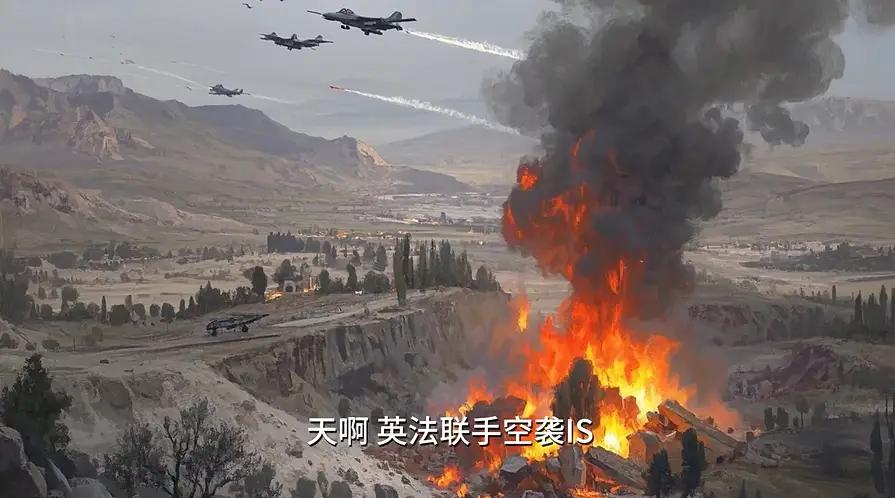 美国前脚抓捕马杜罗，英法后脚轰炸叙利亚。联合国五大常任理事国，就差中国没有对外动