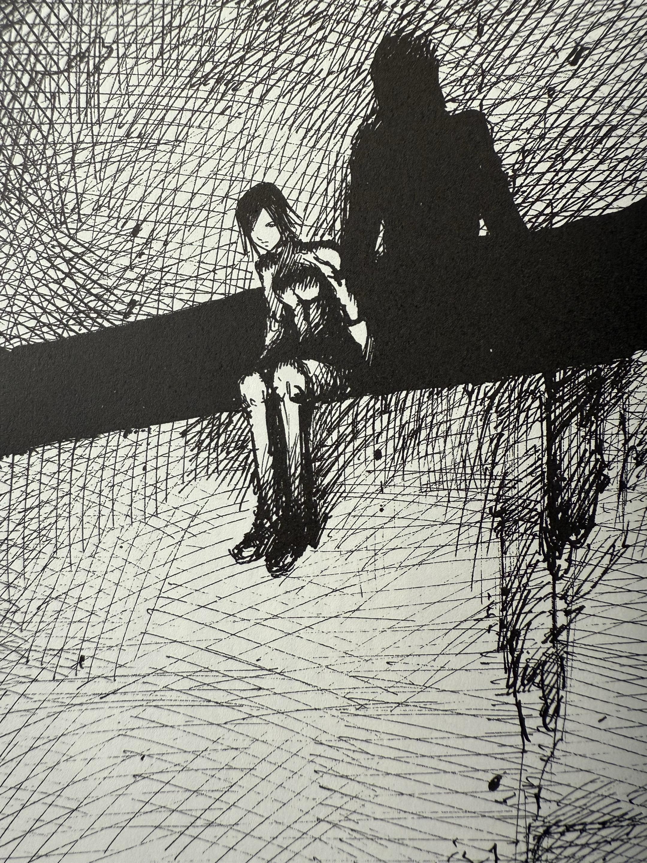 为什么别人的线这么随意画面却不乱。这是我刚自学绘画的烦恼，像这样漫画家...