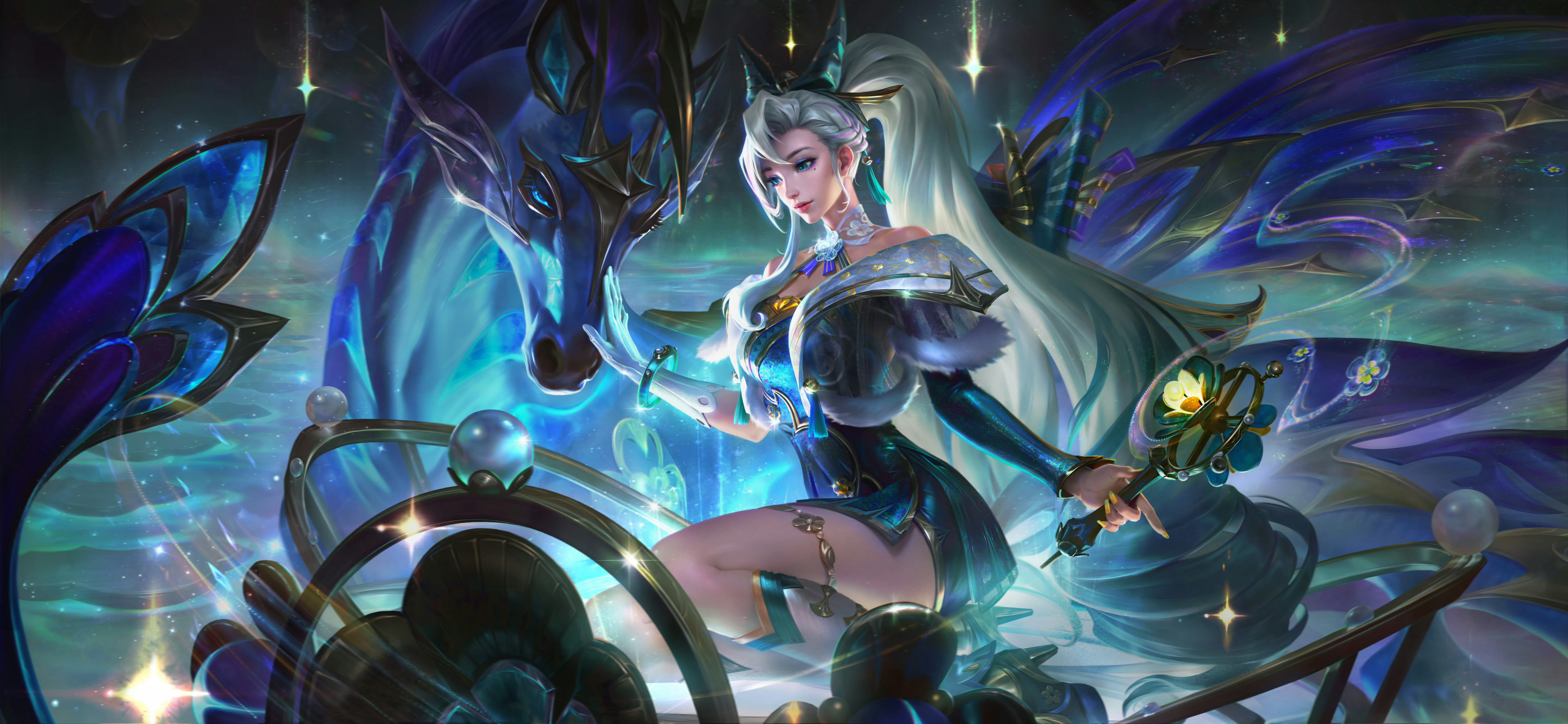 萨勒芬妮一下子获得了4款皮肤，你琴英雄联盟