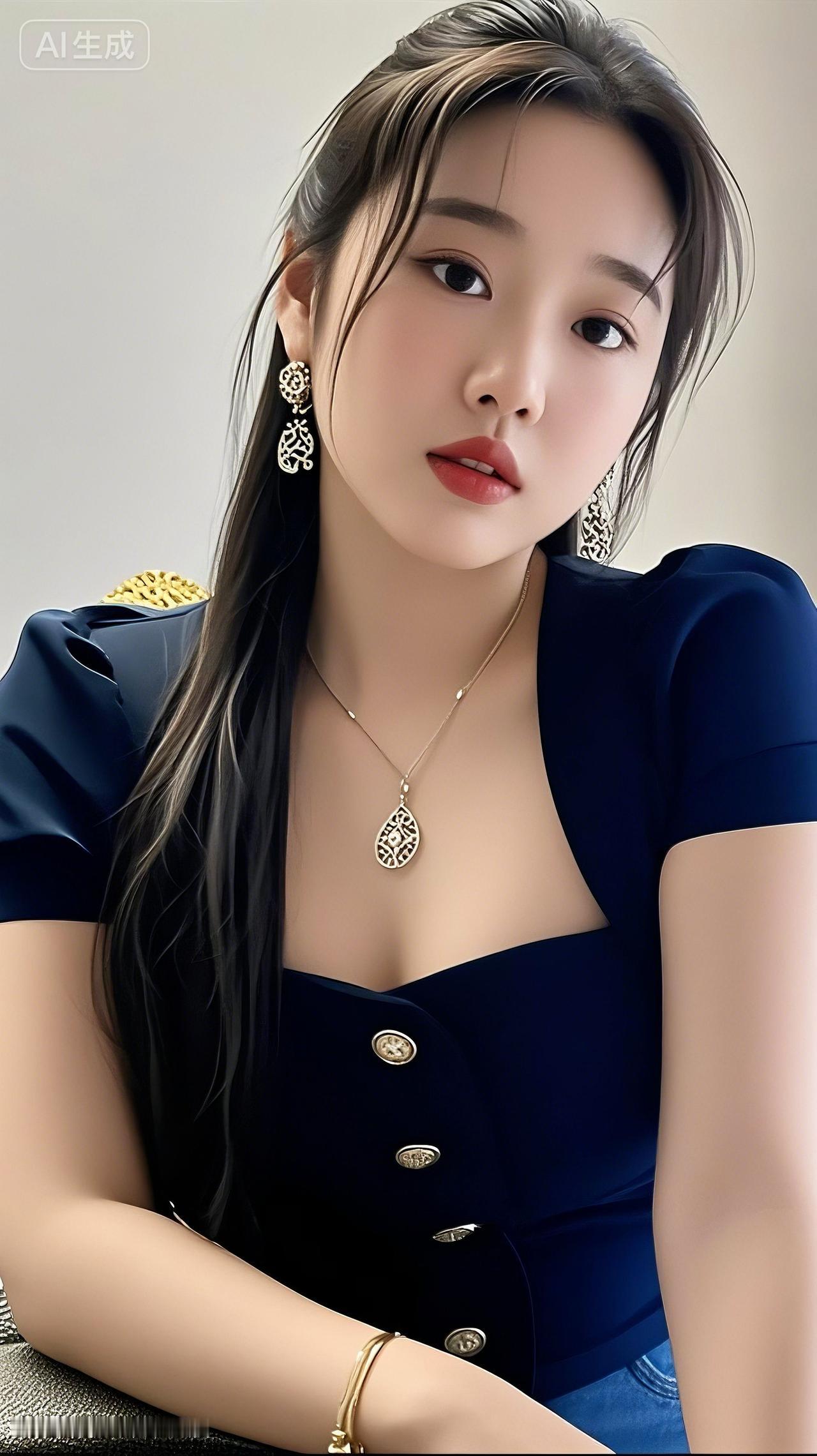 微胖女生 气质美女