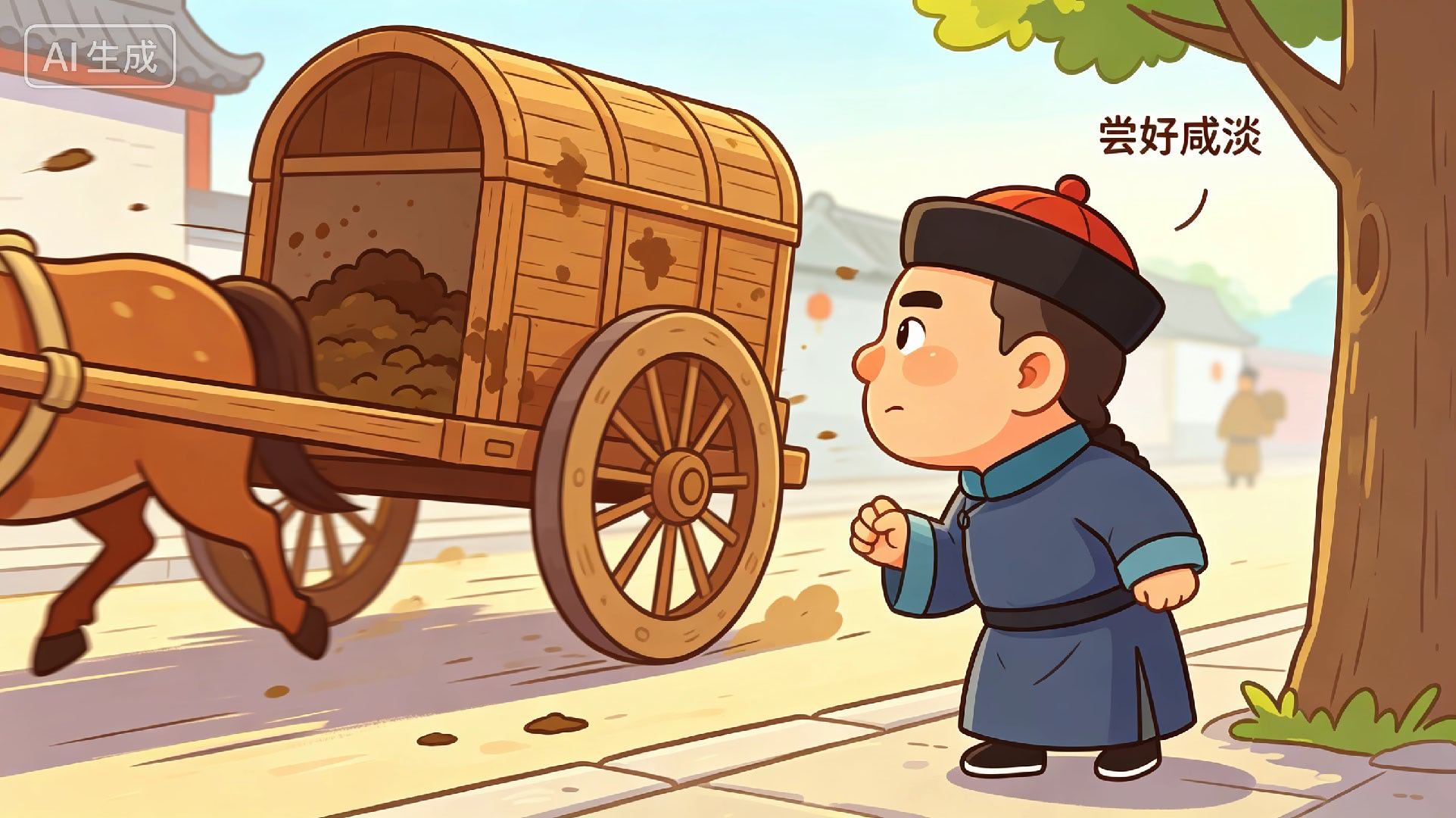买票去看《牛来》的人，就像门口过去一辆拉粪车，都要冲上去尝尝咸淡的老胡。牛来 牛
