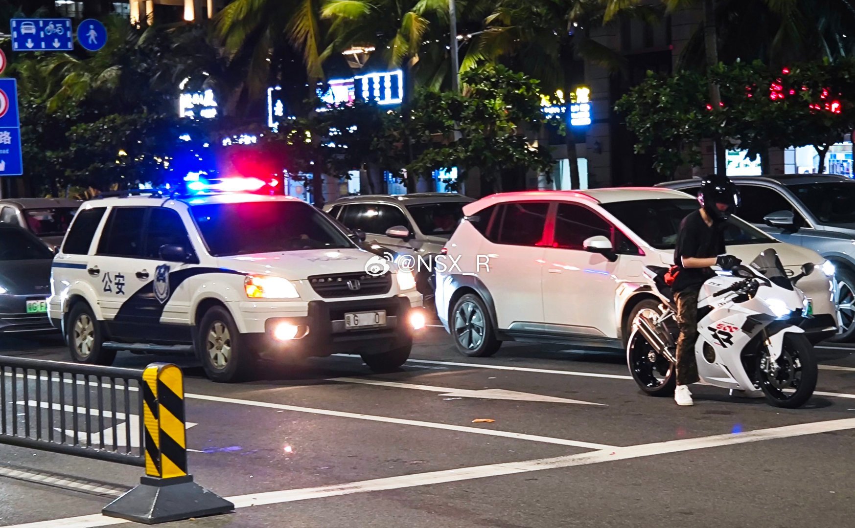 开灯的制服Honda Pilot & ZX500RR[doge] ​​​