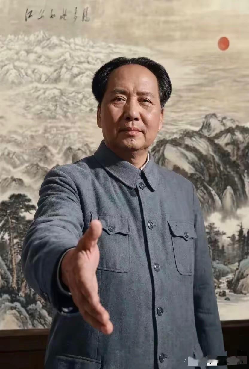 来，和我握个手！勉励你勇往直前！
