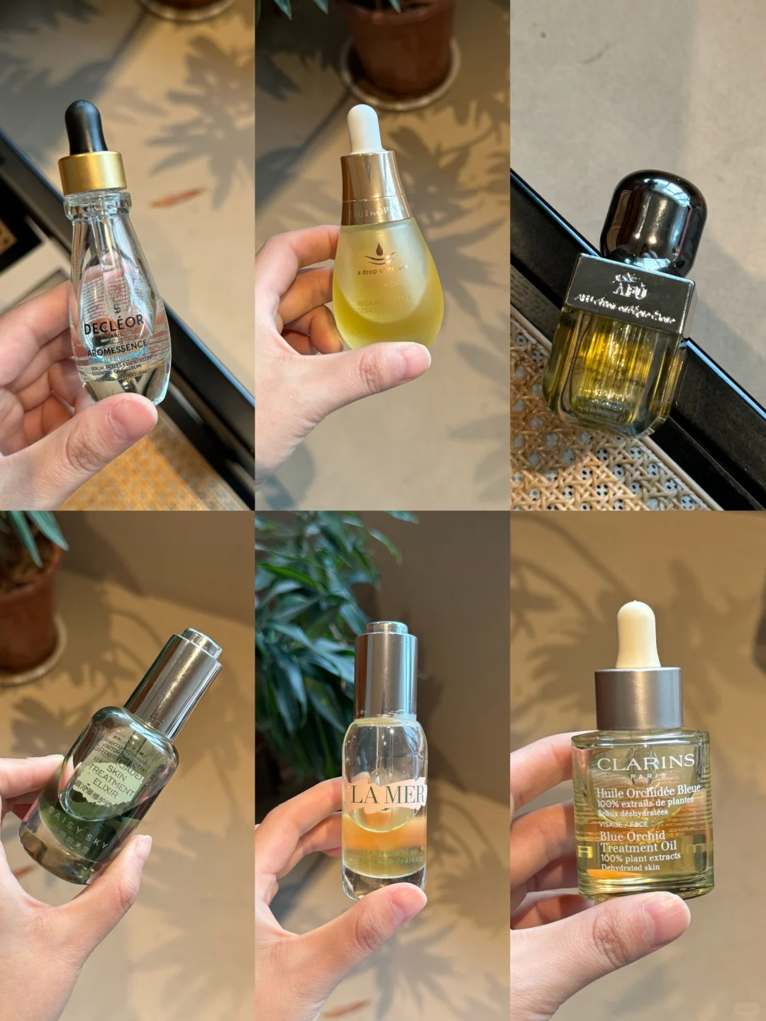干皮爱用的油都在这里了…速进