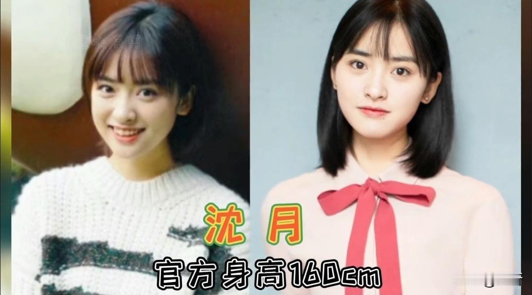 8位身高不到162cm的女星，谭松韵沈月王子文，小个子也能美出天际

先说沈月：