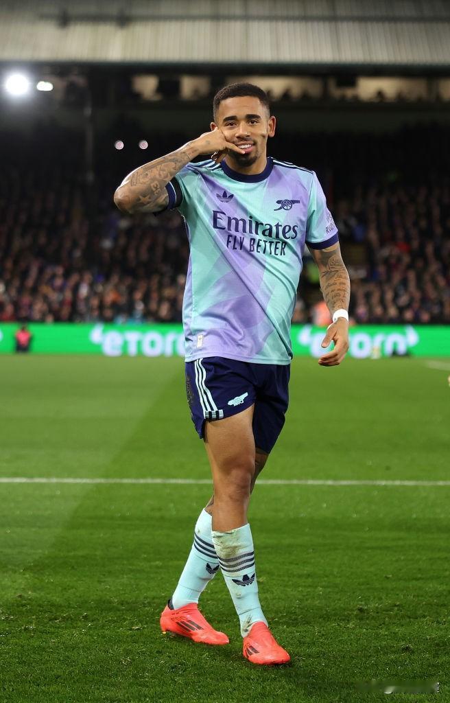 热度Max，火力全开

热苏斯vs水晶宫个人数据

2 进球
1 中柱
1 错失