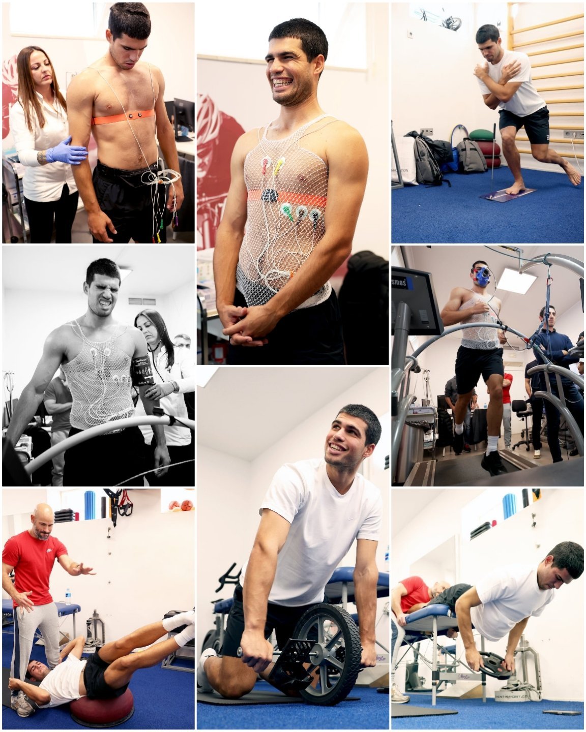 阿尔卡拉斯为新赛季备战中网坛风云