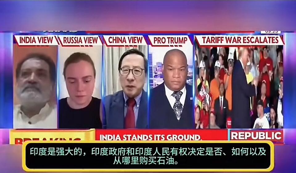 高教授千古，高教授配享太庙啊！
高教授三言两语把印度吹的直上头，梗着脖子就跟美国