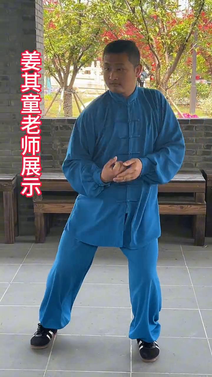 太极小架秘传二路快拳。
姜其童老师展示。