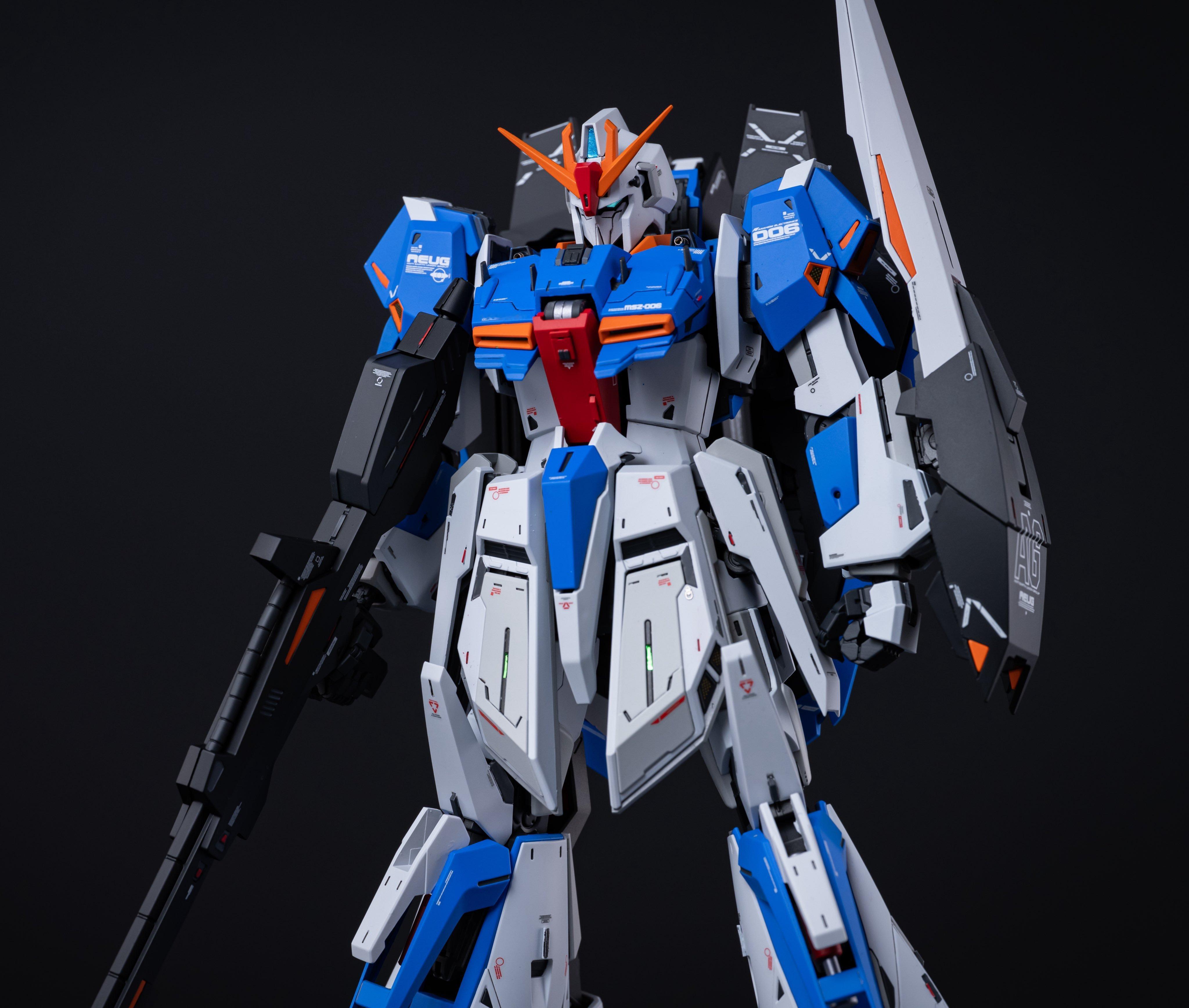 MG Z高达Ver.Ka（by らいなーマン）高达模型[超话]高达模型 ​​​