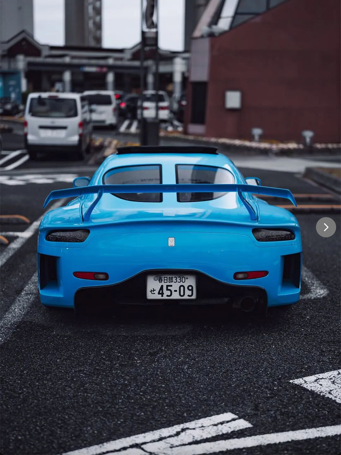 Veilside为马自达RX-7（FD3S）打造的Fortune宽体套件。外扩翼