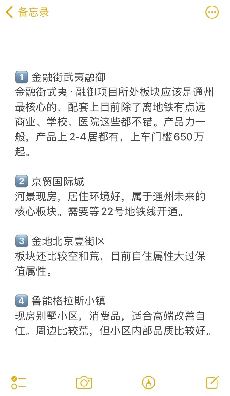 北京买房：通州15个热门新盘推荐🔥
