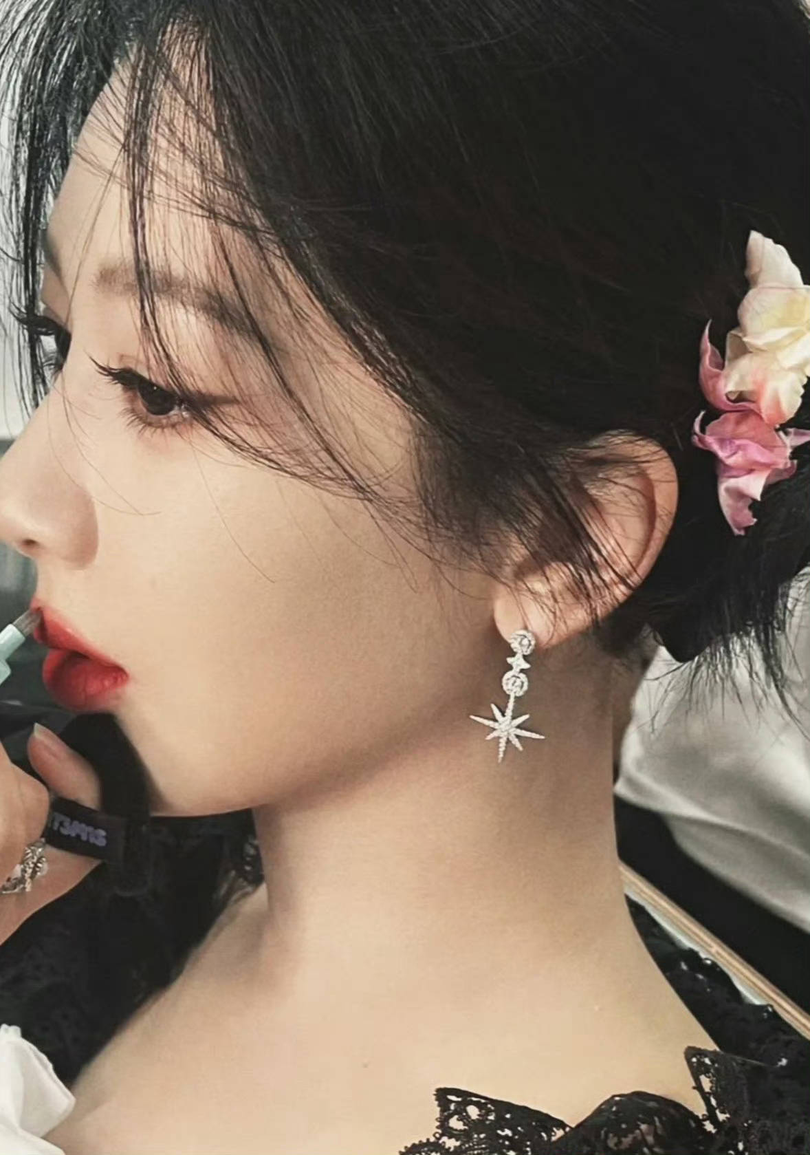 #杨紫直播#这侧脸，好美啊啊啊啊啊 ​​​