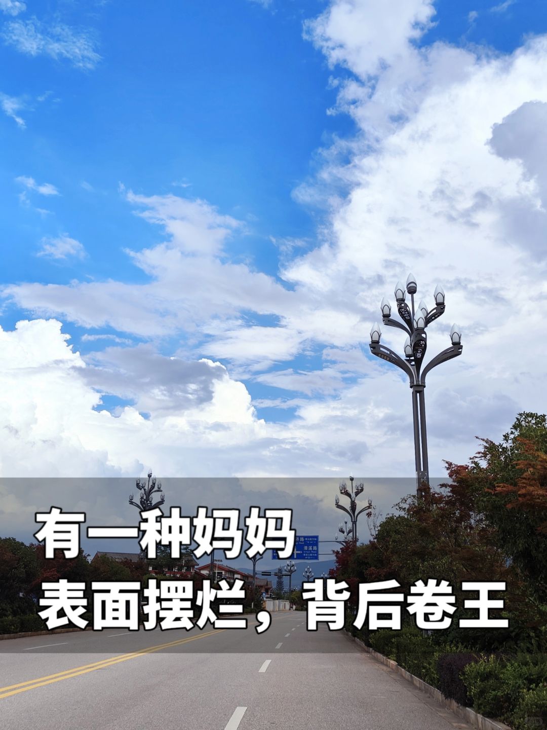 有一种妈妈表面摆烂，背后是卷王