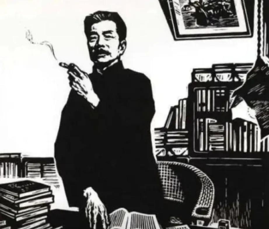 真是令人费解！在鲁迅纪念馆，有游客投诉，一景观墙上鲁迅抽烟的画像有不妥之处，有误