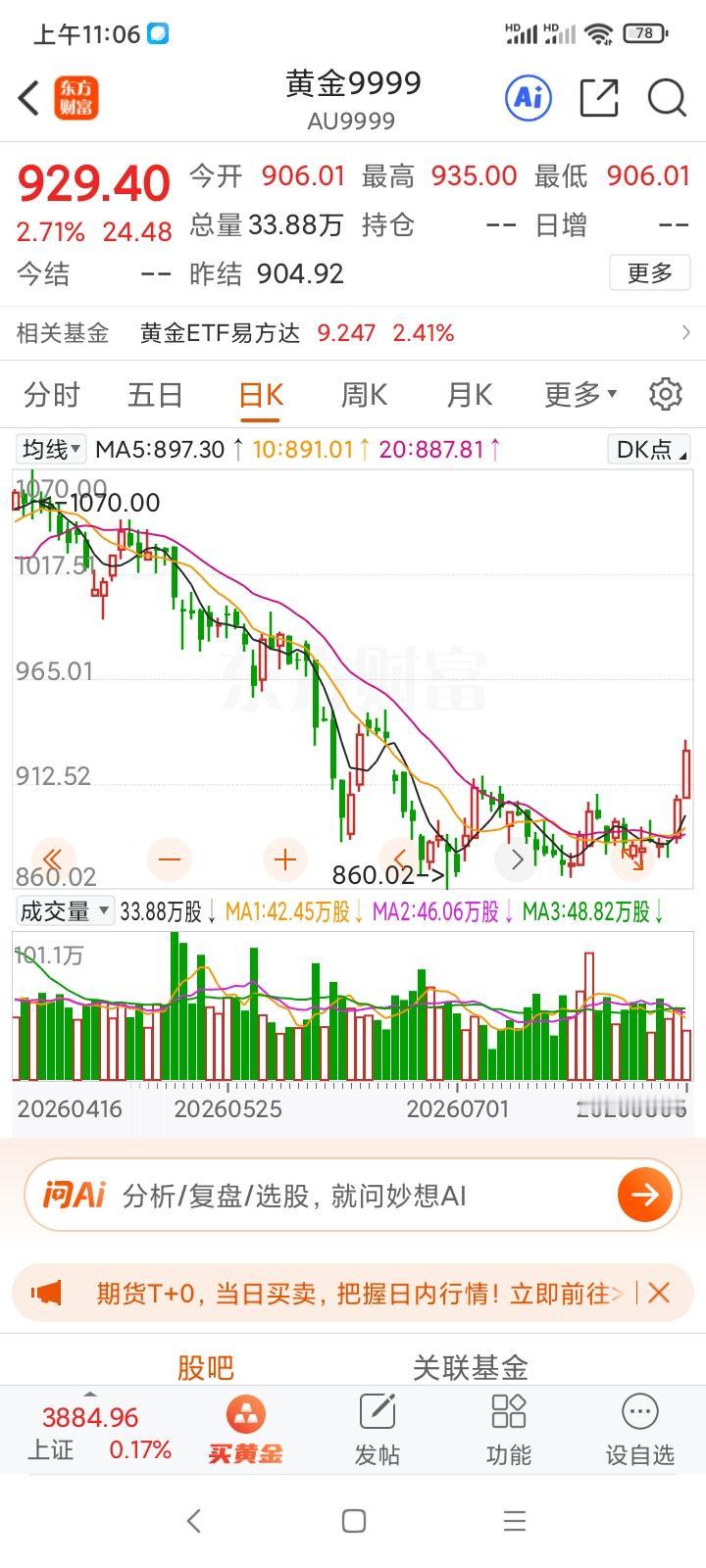 黄金的机会要来了？静观其变🤔