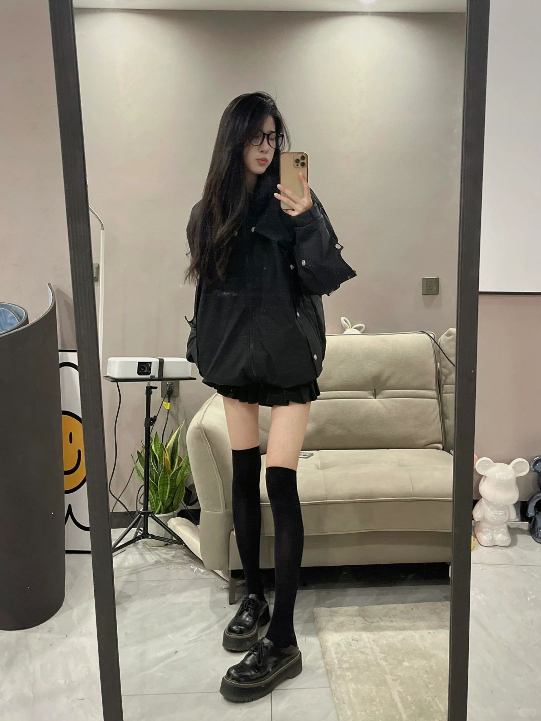不愧是黑色系！