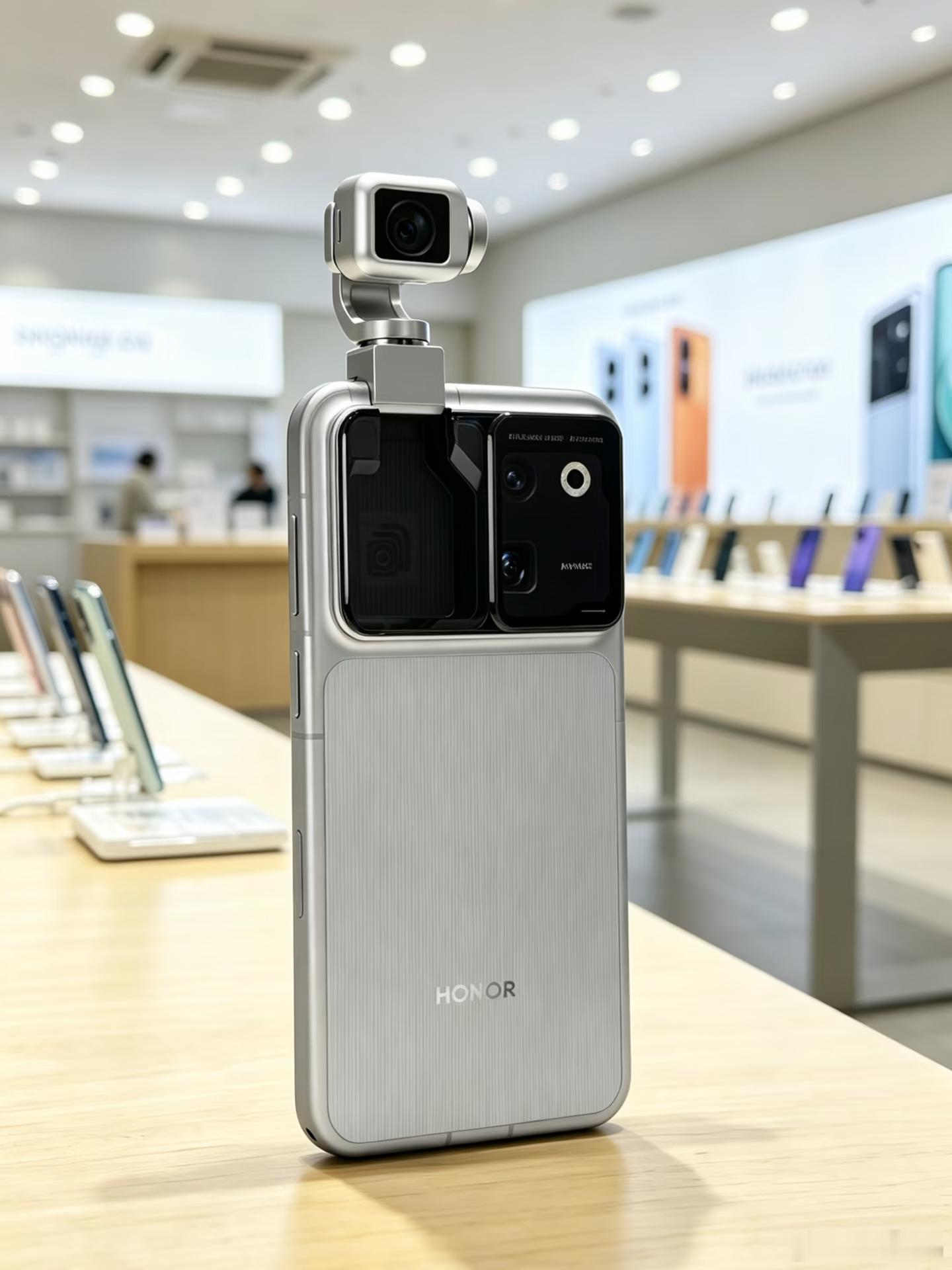 荣耀RobotPhone终于要来咯！定档8月12日发布，这台自带云台的手机，大伙