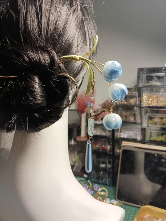 郁金香发簪上新