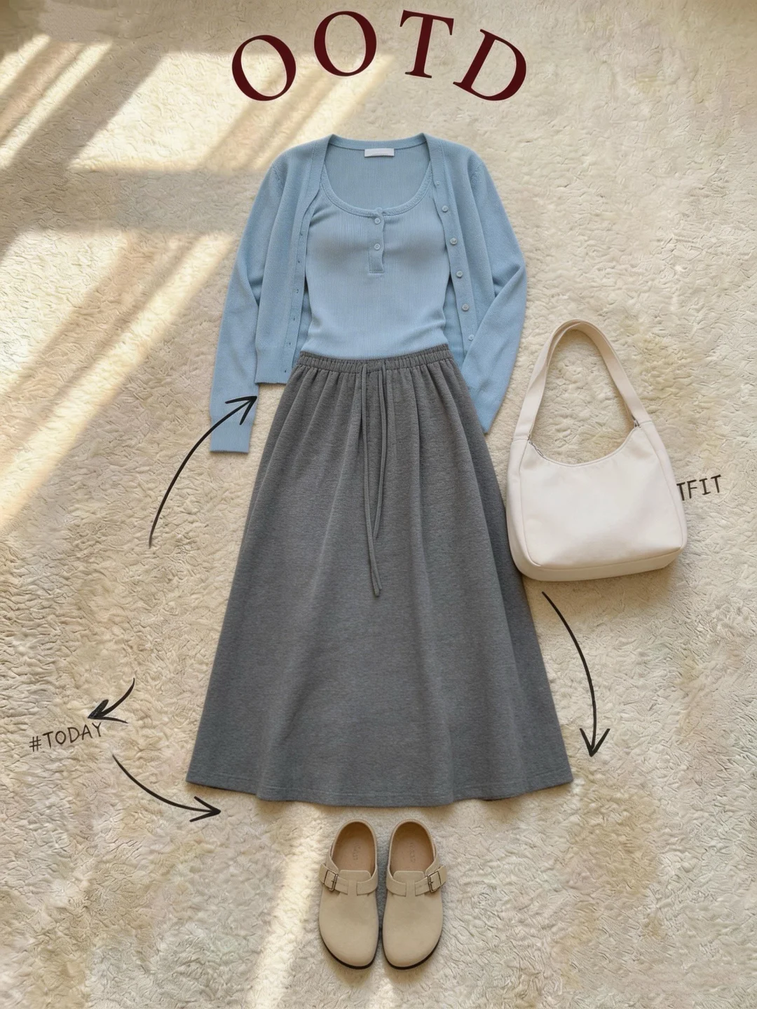 春季穿搭分享 ｜ 韩系温柔风look