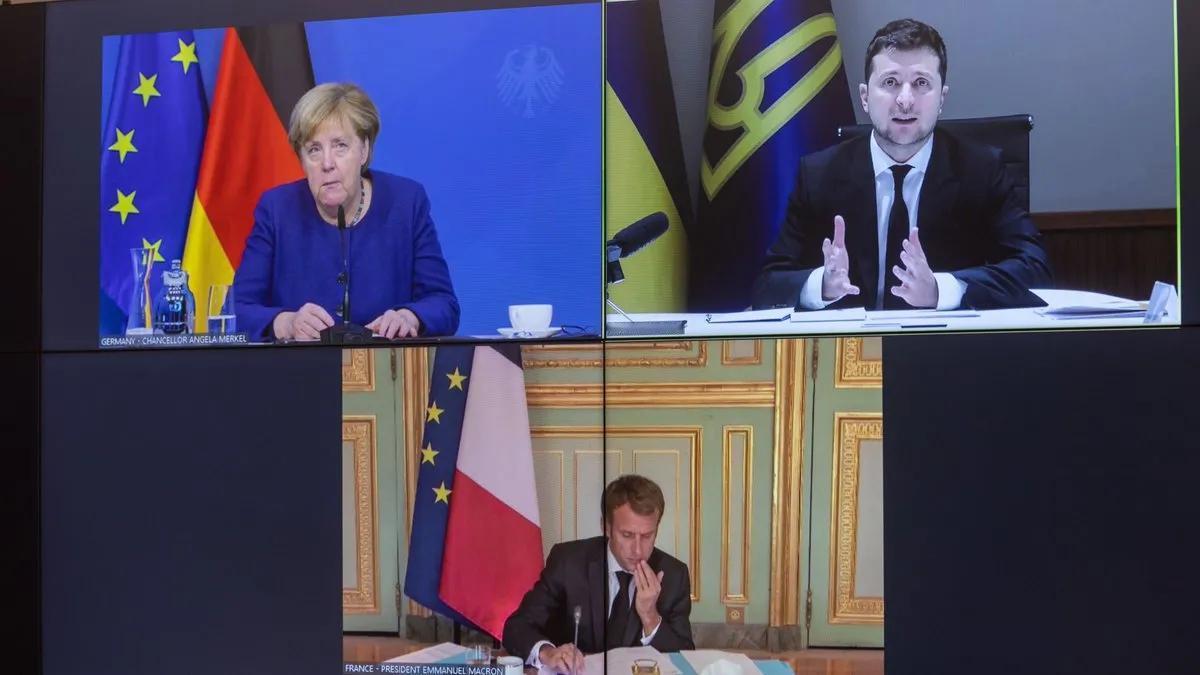 德国总理舒尔茨、法国总统马克龙深夜通话，讨论了乌克兰以及中东局势。这俩人一合计，