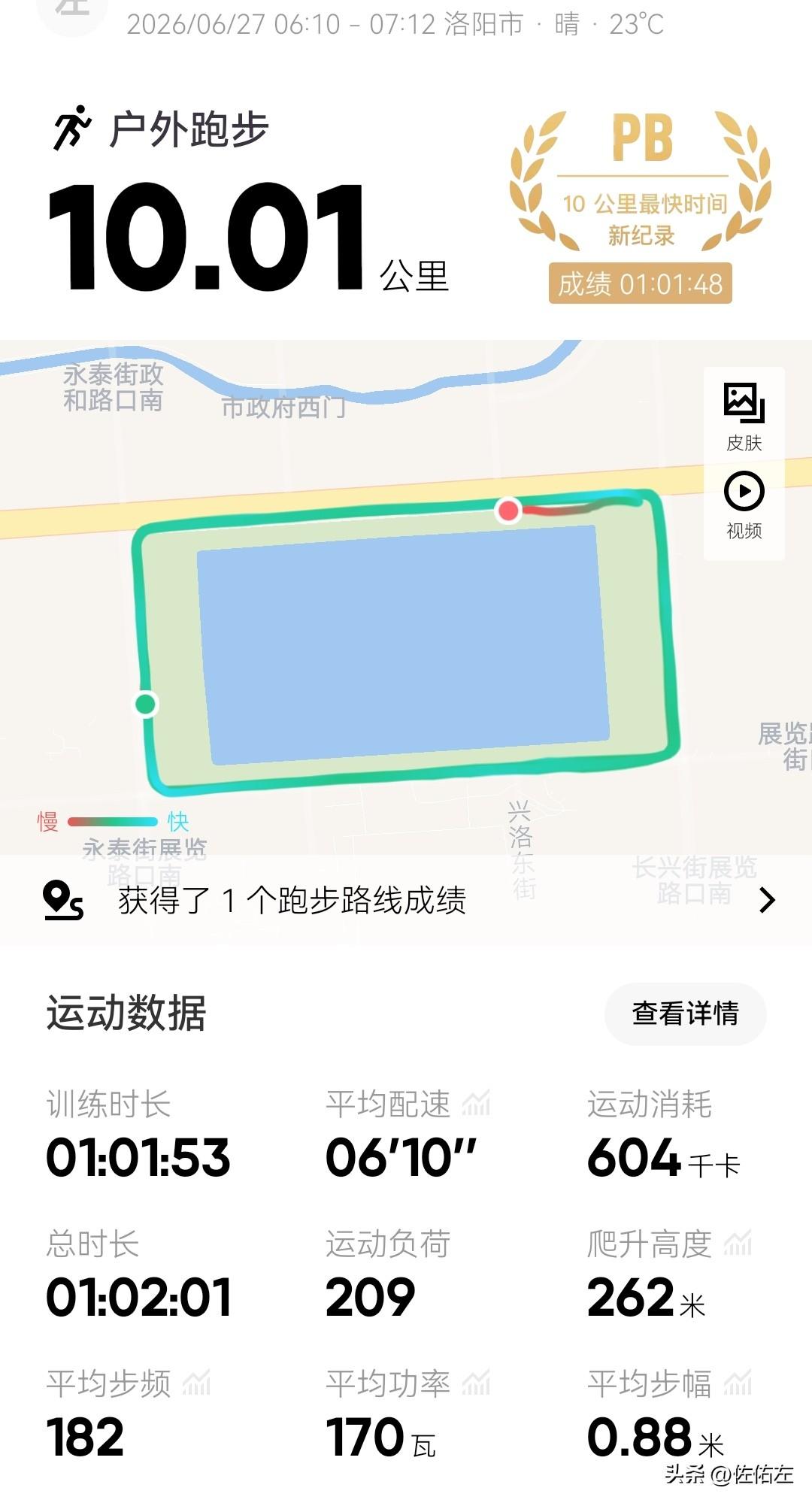 52岁，跑一休一，已经坚持七、八年了。
想当年，四十多岁的我跑一公里都艰难，累的