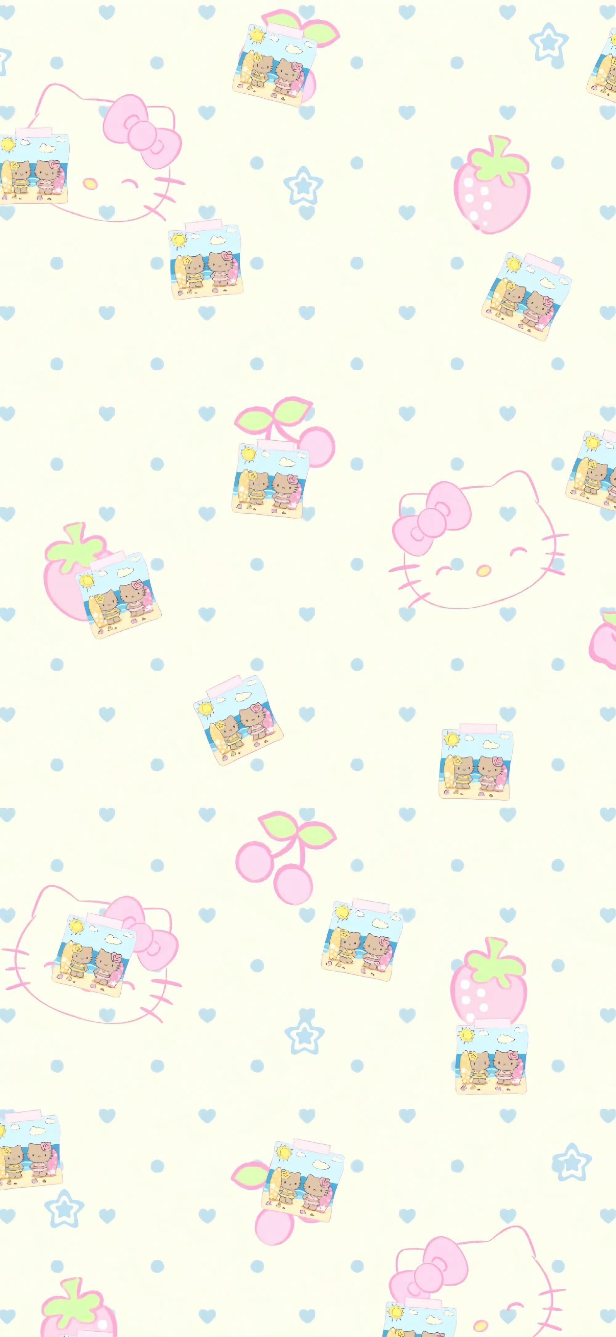 全屏hellokitty 聊天背景图来啦🎀 