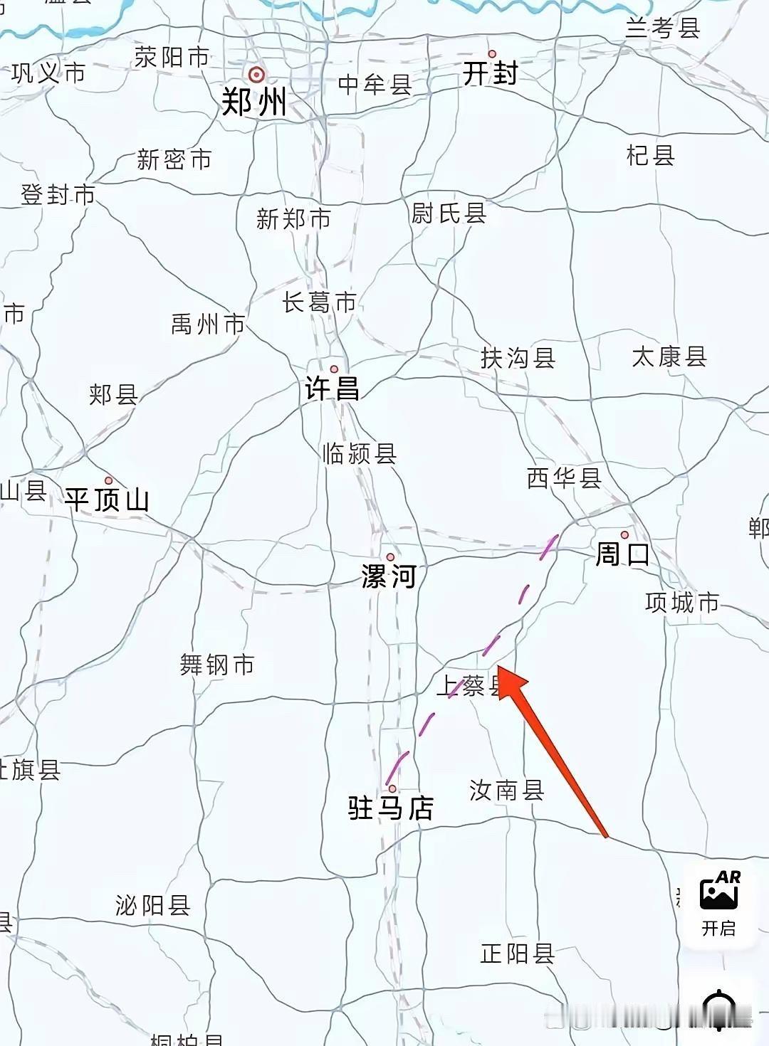 从驻马店到周口的高铁现在没必要修，还有
一条更为紧迫的高铁必须修建。这就是从南阳