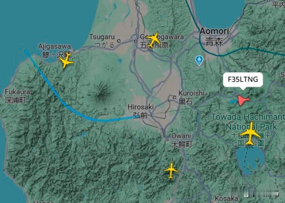 美国一架空军战斗机，在日本近海消失。
      1月16日，航班追踪网站Fli