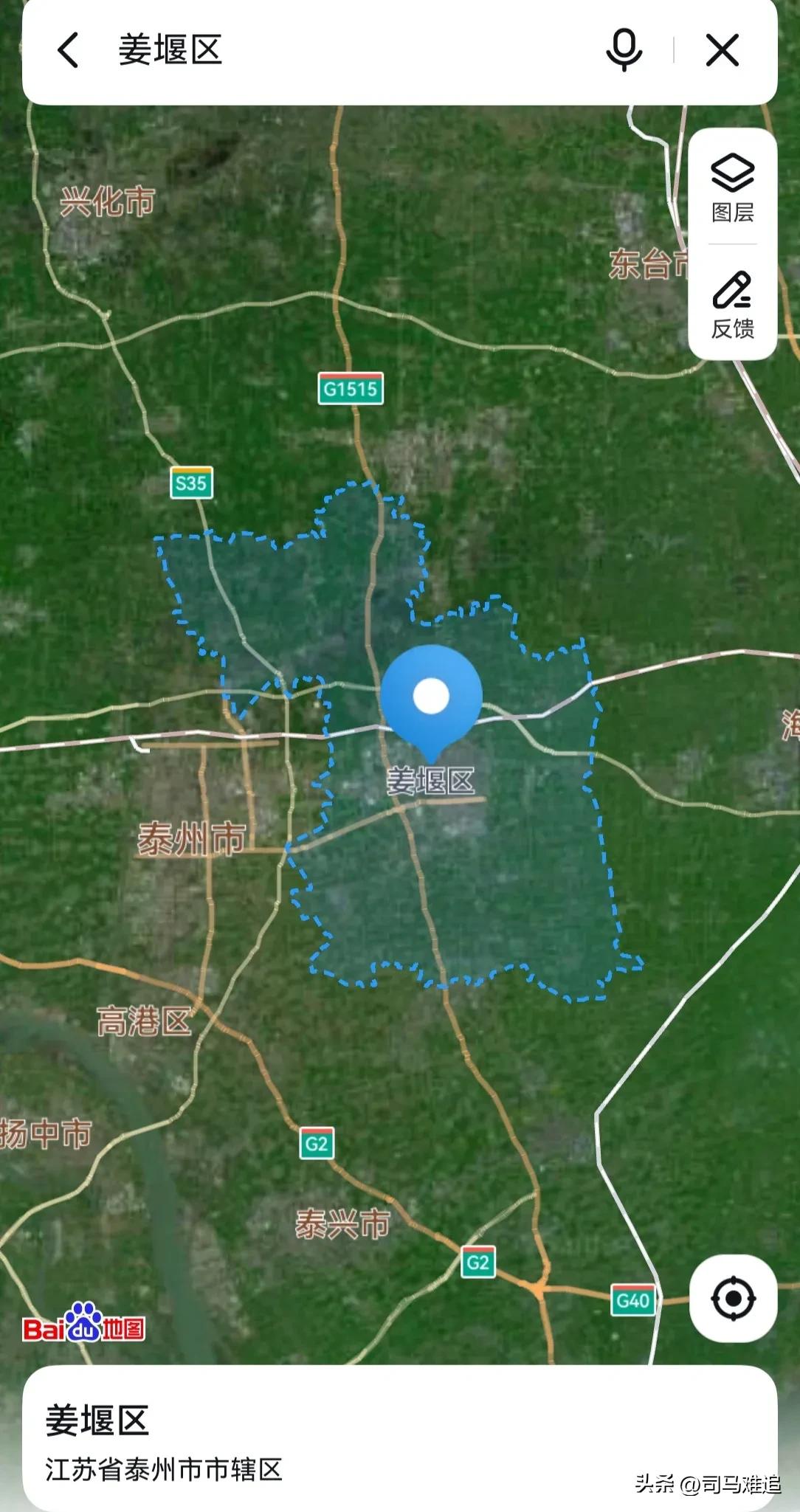 泰州，从姜堰1到市付，是常规提拔吗？
姜堰区，总面积857.75平方公里，占泰州