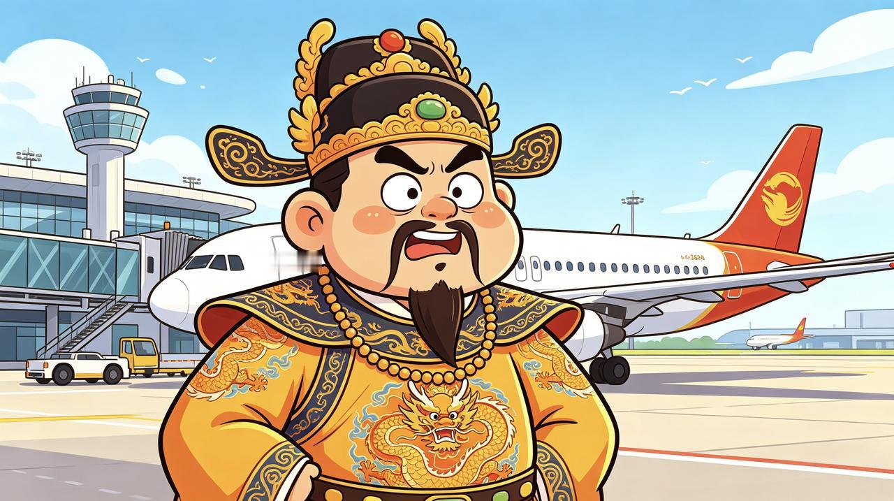 《一句“我登基了”，他奶奶的吐槽直接封神！》
姐夫坐飞机，给姐姐发消息：我登基了