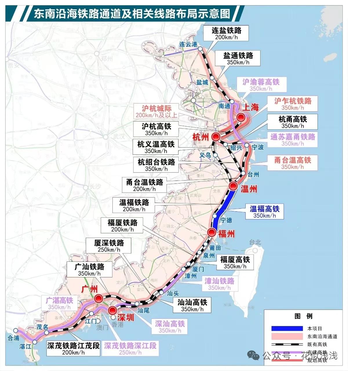 6条轨道同步推进！福建十五五铁路全面发力，350高铁网重塑海西格局
 
长期以来