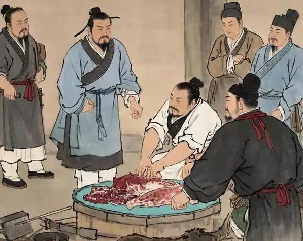 宋朝时期下馆子喊小二切的肉是什么肉？很多人以为是牛肉。“小二，切两斤肉来！”这是