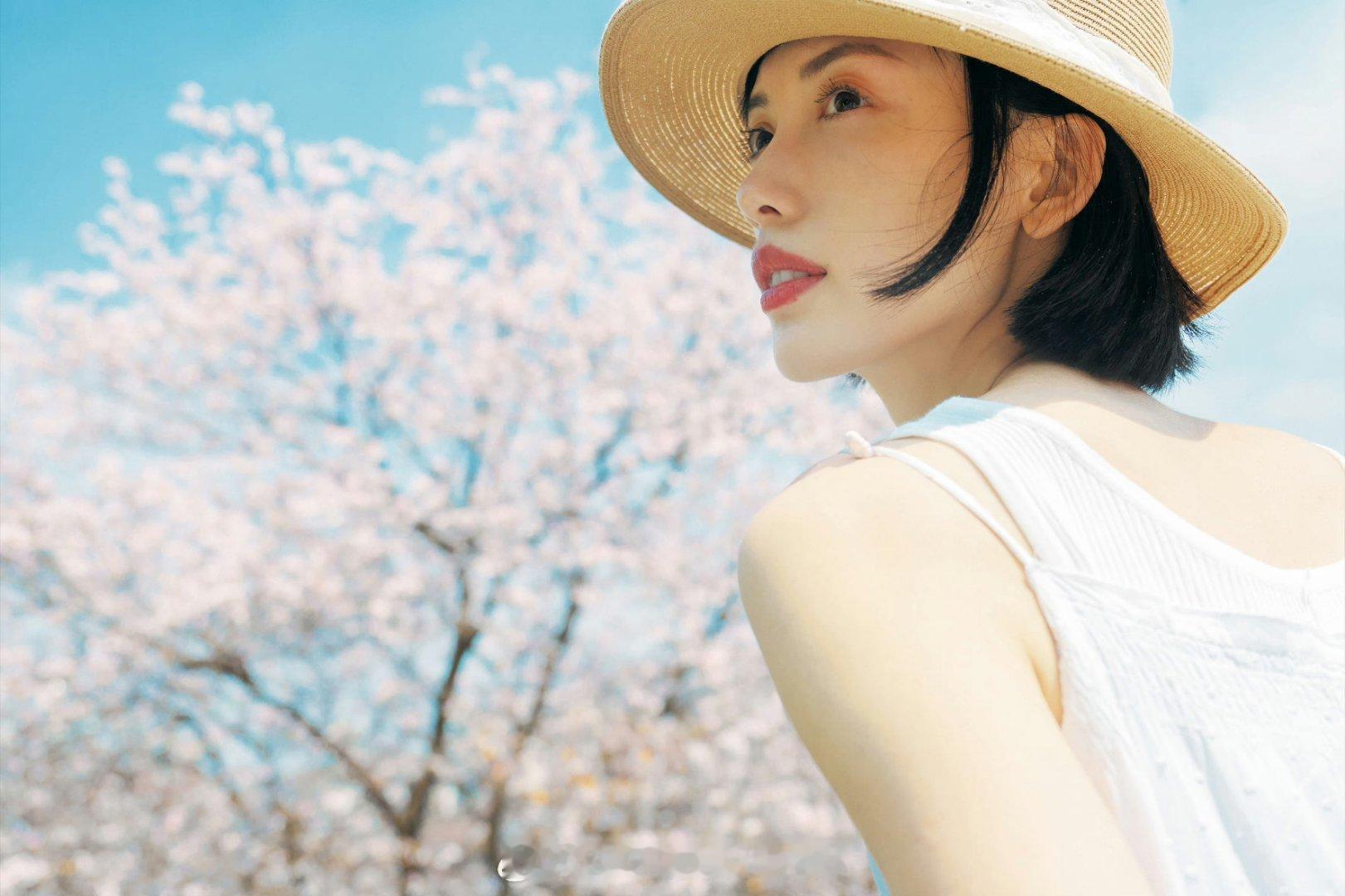夏日的颜色是热烈花朵，也是薄荷曼波摄影:出镜:​​​