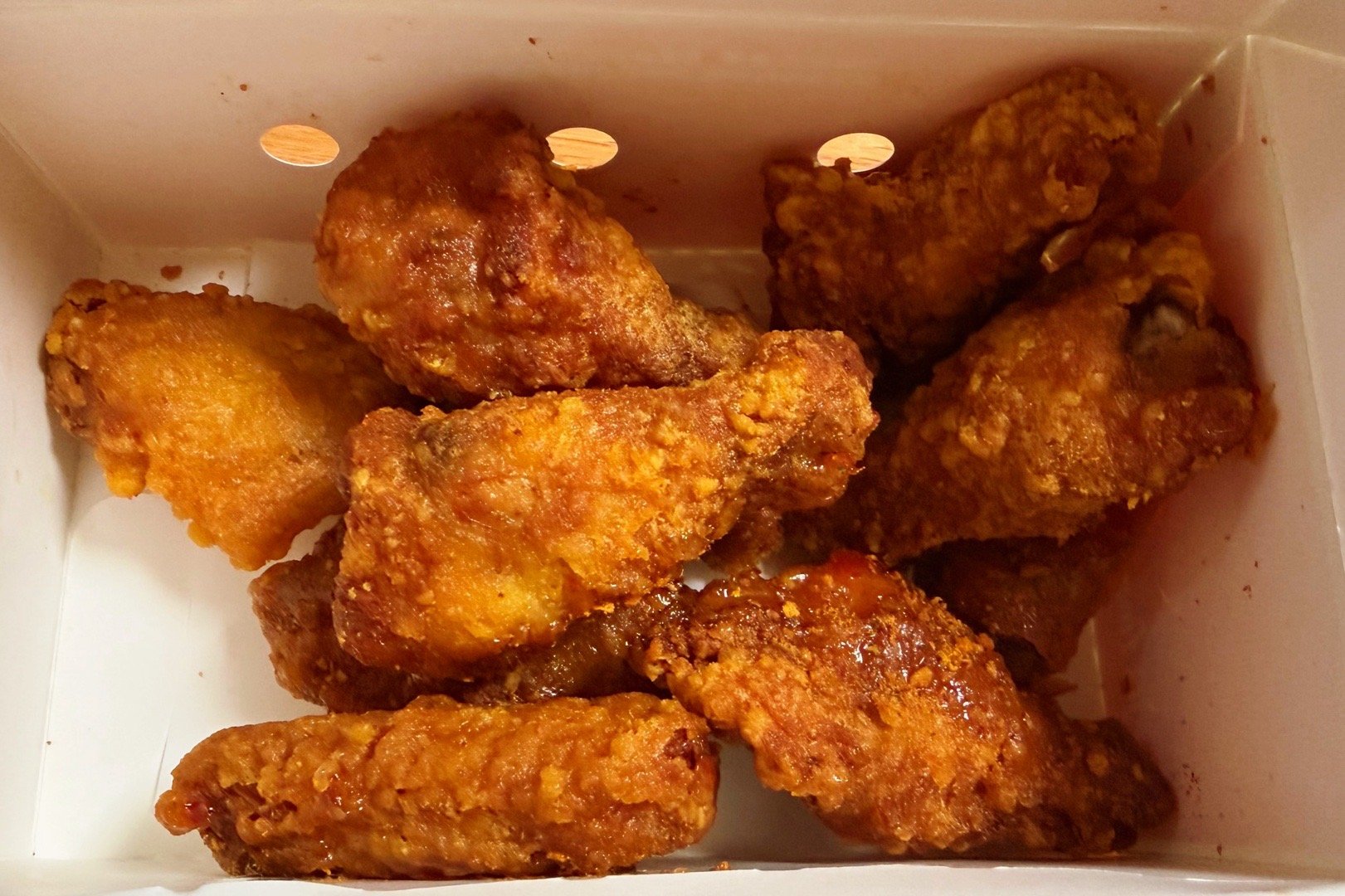 肯德基的这个薄脆金沙鸡翅真的好吃 