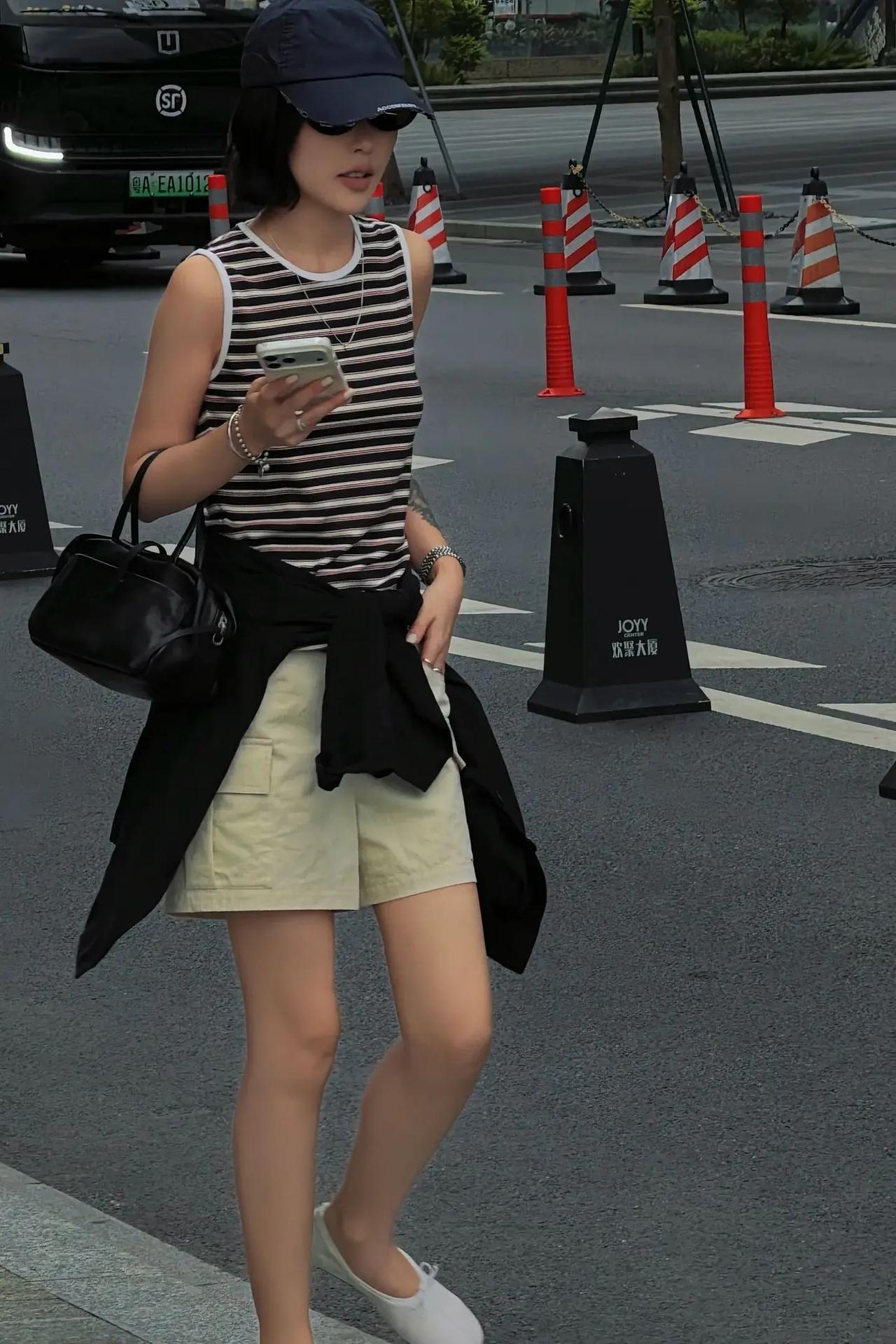 我的夏日ootd 时髦精 拽姐穿搭 打工人的周末穿搭预备备