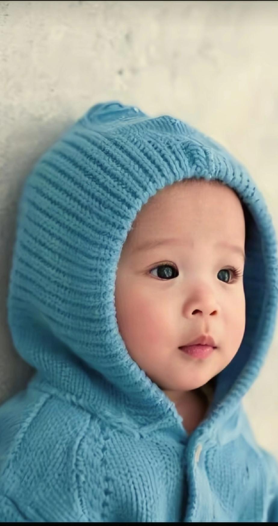 小洛熙是个早产儿，却被妈妈养得这般好，那胖嘟嘟的小脸着实惹人喜爱。毫不夸张地说，