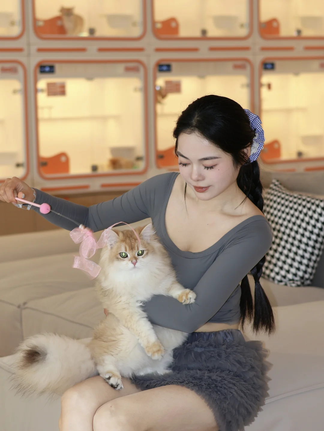 喵了个咪🐾这家猫舍让我赖着不想走……