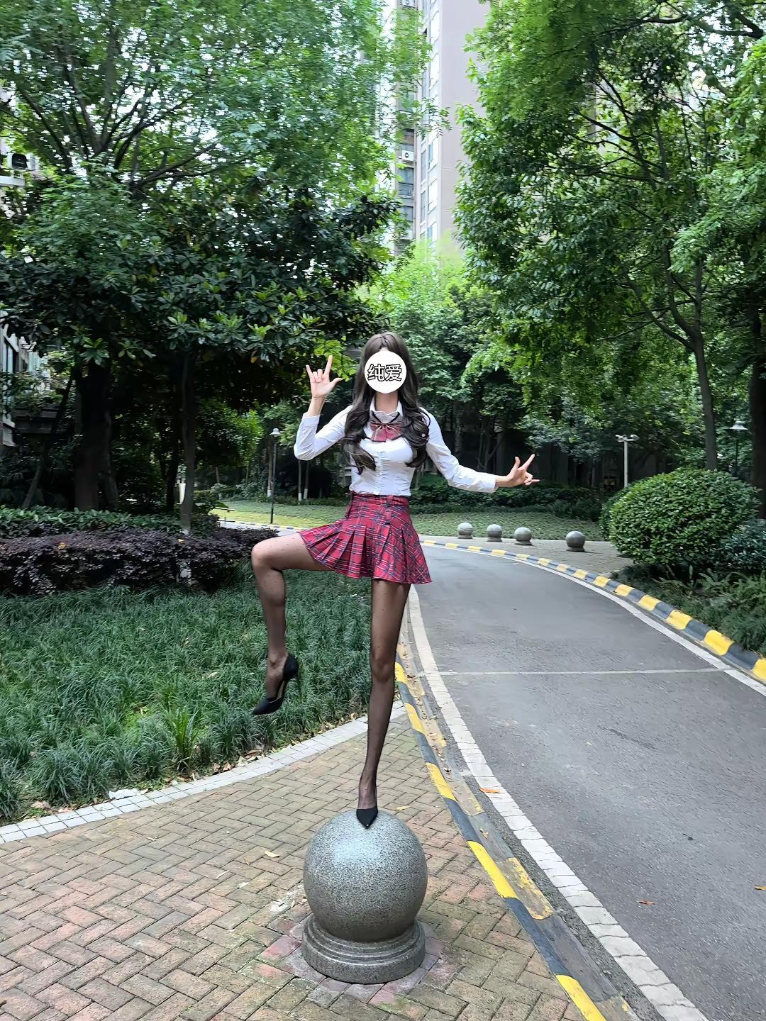 抽象63.0。白天还是黑夜～jk 御姐 高跟鞋