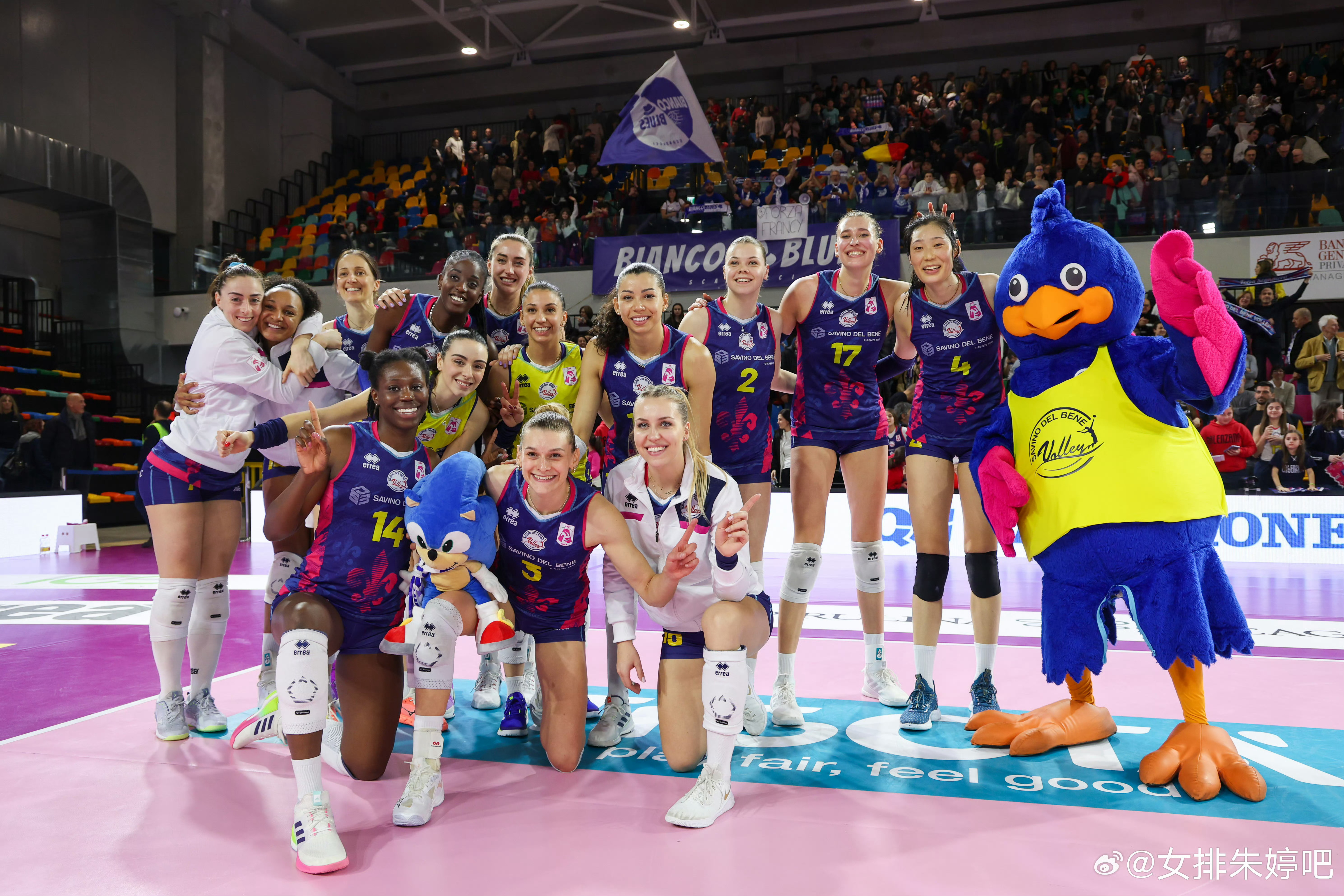 新的一周，大家加油朱婷