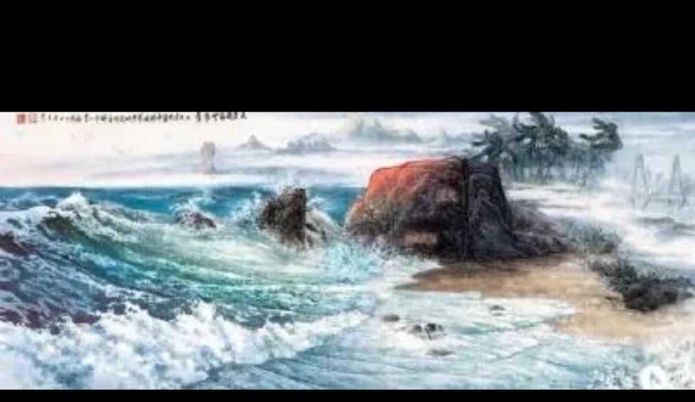 人民大会堂里有一张大海巨作，是谁的？大家知道吗？

在北京人民大会堂海南厅，挂着